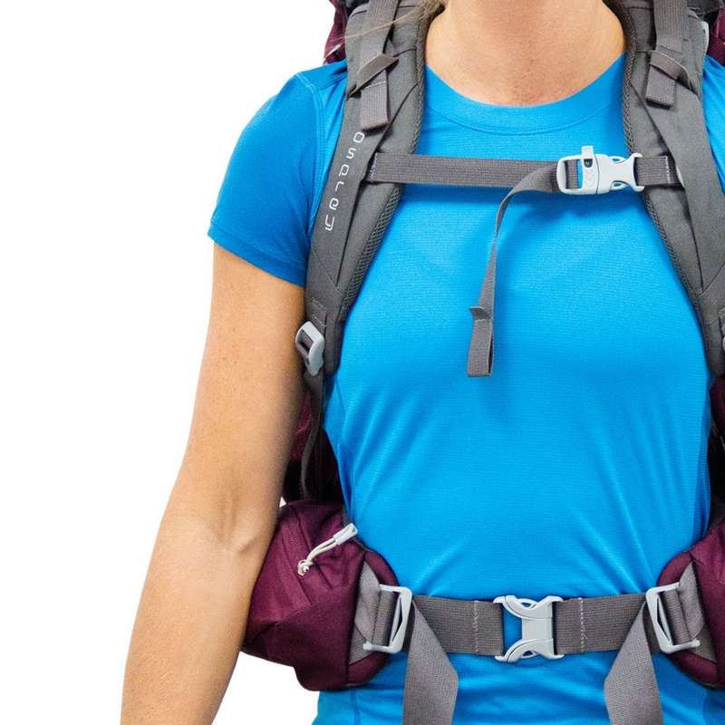 Bolsa Renn 50 Osprey - especialmente adaptada &agrave; morfologia da mulher